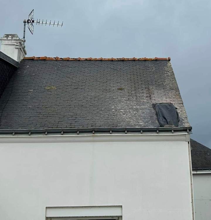 Enduisage façade Josselin