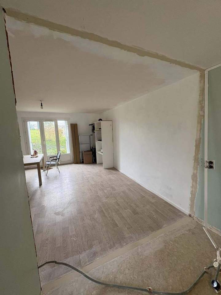 Abatage de murs en plaques de plâtre Josselin