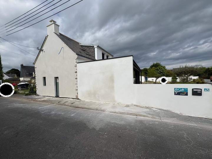 Enduisage de façade Josselin