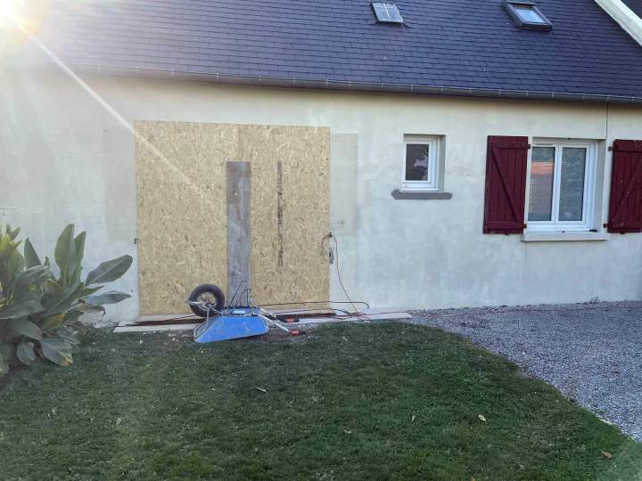 Abatage de mur Josselin