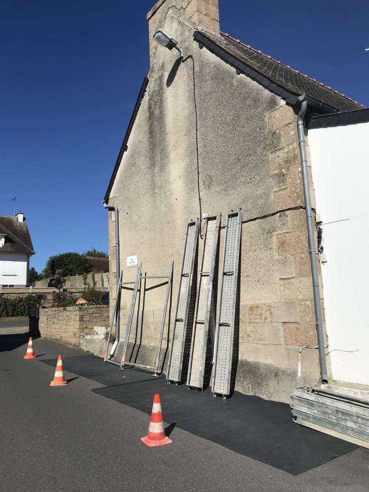 Rénovation façades Josselin