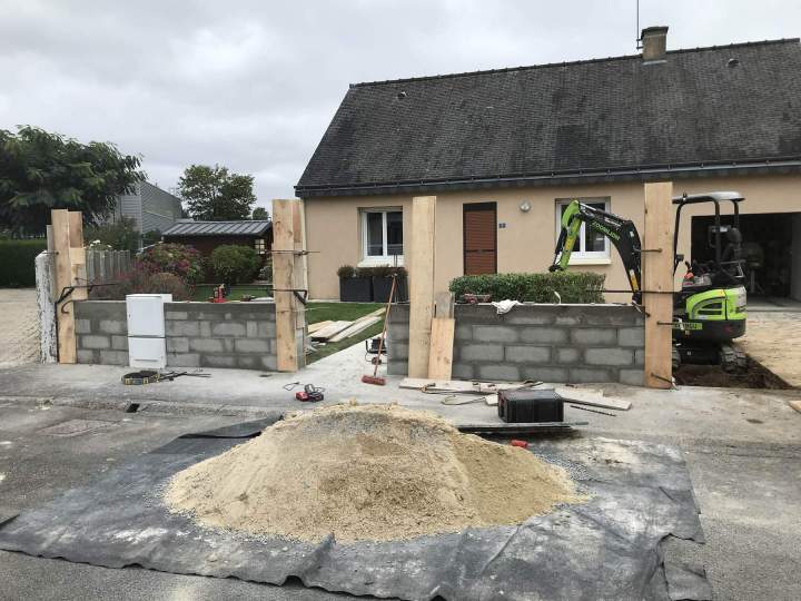 Travaux extérieurs Josselin