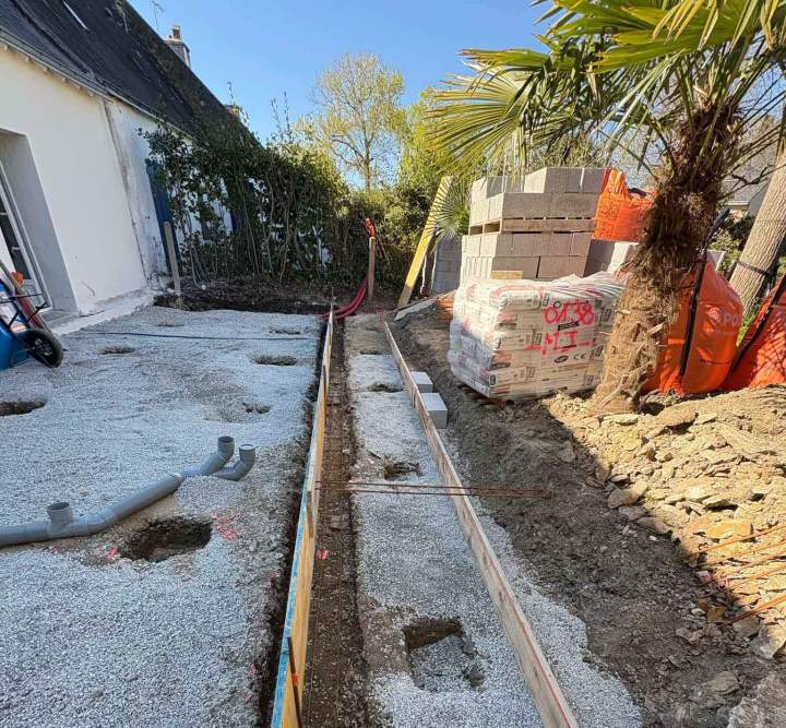 Terrassement viabilisation Josselin